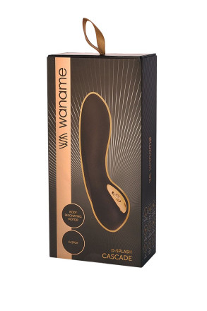Вибратор WANAME Cascade для стимуляции точки G - 15 см. 