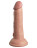 Телесный фаллоимитатор 6  Silicone Dual Density Cock - 17 см. 