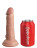 Телесный фаллоимитатор 6  Silicone Dual Density Cock - 17 см. 