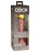Телесный фаллоимитатор 6  Silicone Dual Density Cock - 17 см. 