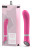 Розовый G-стимулятор с вибрацией Bgood Deluxe Curve - 19,3 см. 