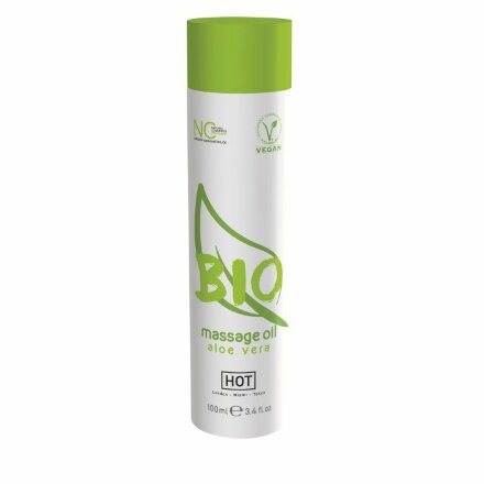 Массажное масло BIO Massage oil aloe vera с ароматом алоэ - 100 мл. 