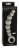 Серая упругая анальная цепочка Flexible Wand - 18 см. 