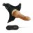 Телесный страпон 10 Mode Vibrations 6.3&quot; Harness Silicone Dildo - 15,5 см. 