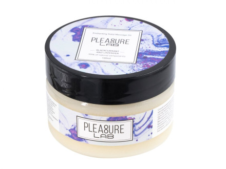 Твердое массажное масло Pleasure Lab Enchanting с ароматом черной смородины и лаванды - 100 мл. 