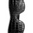 Черная маска на глаза Croco Blindfold 