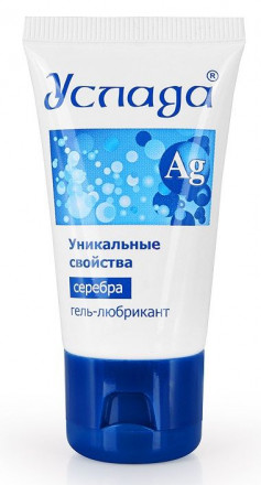Гель-лубрикант &quot;Услада&quot; с серебром - 30 гр. 