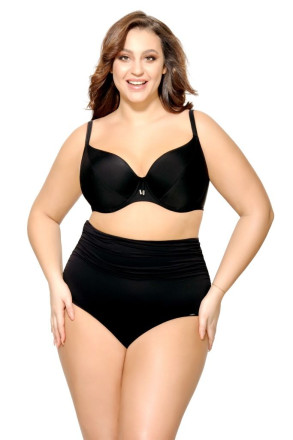 Однотонный купальный лиф plus size на косточках 