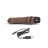 Коричневый вибратор-реалистик 6  Realistic Vibrator - 17 см. 