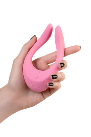 Розовый многофункциональный стимулятор для пар Satisfyer Partner Multifun 2 