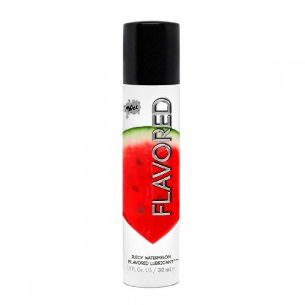 Лубрикант Wet Flavored Juicy Watermelon с ароматом арбуза - 30 мл. 