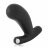 Черный вибромассажер простаты Nuo Vibrating Butt Plug - 10 см. 