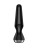Черная анальная пробка с вибрацией Satisfyer Plug-ilicious 2 - 14 см. 