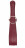Бордовая шлепалка Belt Flogger - 54 см. 