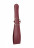 Бордовая шлепалка Belt Flogger - 54 см. 