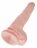 Телесный фаллоимитатор-гигант 14&quot; Cock with Balls - 37,5 см. 