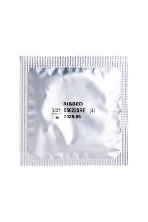 Ребристые презервативы VIZIT Ribbed - 3 шт. 