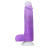 Фиолетовый вибратор-реалистик Encore 8 Inch Vibrating Dildo - 21,6 см. 