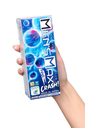 Сиреневый мастурбатор MensMax Feel Crash 