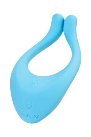 Голубой многофункциональный стимулятор для пар Satisfyer Partner Multifun 1 