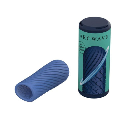Синий двусторонний мастурбатор Arcwave Ghost Pocket Stroker 