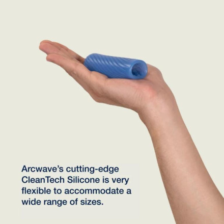 Синий двусторонний мастурбатор Arcwave Ghost Pocket Stroker 