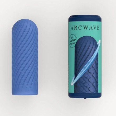 Синий двусторонний мастурбатор Arcwave Ghost Pocket Stroker 