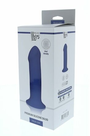 Синий фаллоимитатор-реалистик PREMIUM THICK DILDO 7INCH - 18 см. 