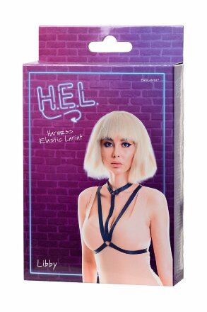 Черная портупея H.E.L. Libby 
