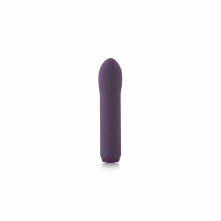 Фиолетовый мини-вибратор G-Spot Bullet - 11,4 см. 