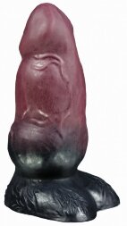 Коричневый фаллоимитатор оборотня &quot;Рэй medium&quot; - 24,5 см.