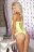 Эффектное боди без бретелей с разрезами JUICEBOX SEAMLESS BODYSUIT 
