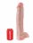 Телесный фаллоимитатор-гигант 15&quot; Cock with Balls - 40,6 см. 