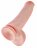 Телесный фаллоимитатор-гигант 15&quot; Cock with Balls - 40,6 см. 
