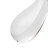 Белый вибратор-кролик Satisfyer Mono Flex с управлением через приложение - 20,4 см. 
