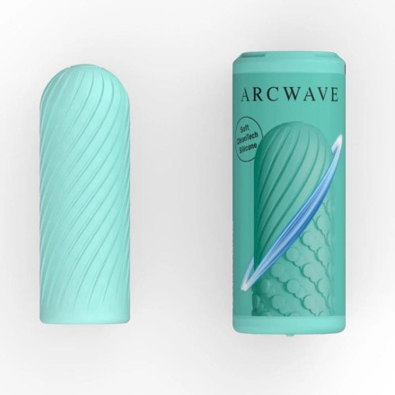Мятный двусторонний мастурбатор Arcwave Ghost Pocket Stroker 