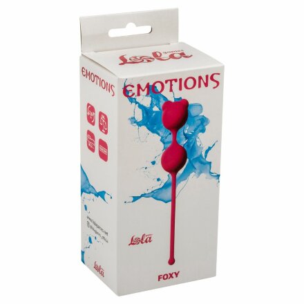Розовые вагинальные шарики Emotions Foxy 