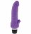 Фиолетовый вибратор с лепестками в основании PURRFECT SILICONE CLASSIC 7INCH PURPLE - 18 см. 