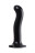 Черный стимулятор для пар P&amp;G-Spot Dildo Size M - 18 см. 
