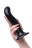 Черный стимулятор для пар P&amp;G-Spot Dildo Size M - 18 см. 
