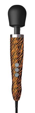 Жезловый вибратор Doxy Die Cast с тигровым принтом 