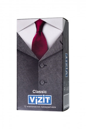 Классические презервативы VIZIT Classic - 12 шт. 