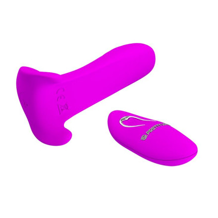 Лиловый мультифункциональный вибратор Remote Control Massager 