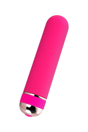 Розовый нереалистичный мини-вибратор Mastick Mini - 13 см. 