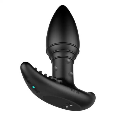 Черная анальная вибропробка Nexus B-Stroker - 13 см. 
