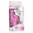 Розовый вибратор-кролик Rechargeable Butterfly Kiss 