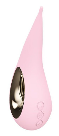 Розовый точечный клиторальный стимулятор Lelo Dot - 16,5 см. 