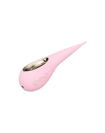 Розовый точечный клиторальный стимулятор Lelo Dot - 16,5 см. 