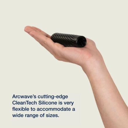Черный двусторонний мастурбатор Arcwave Ghost Pocket Stroker 