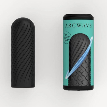 Черный двусторонний мастурбатор Arcwave Ghost Pocket Stroker 